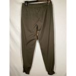 JISAI Nylon Pants Olive Green Jogger Drawstring Gorpcore Activewear Womens Small Photo 5