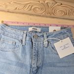 Just Black Demin. Light Demin Jeans Cropped Straight Leg Blue Size 25 Photo 9