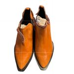 Farm Rio  Caramel Tan Cut Out Slip on Ankle Boots(Size 8.5) Photo 2