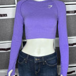 Gymshark VITAL SEAMLESS 2.0 CROP TOP Long Sleeve size Small Photo 0