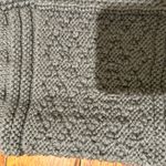 Vintage Olive green large Mix pattern textured hand Photo 9