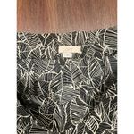 AnnTaylor Loft Tropical Dressy Shorts Large Black Photo 2