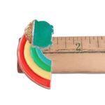 Hallmark 1982 Vintage St. Patrick  Pin Pot of Gold Irish Holiday Brooch Photo 2