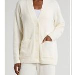 Nordstrom So Soft Cardigan & Lounge Pants Set Color: Ivory Egret Sz medium (new) Photo 1