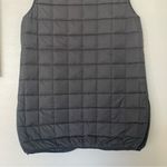 Rebecca Minkoff NWT Long Black Quilted Zip Front Puffer Vest Size Large Photo 9
