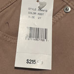 AG Adriano Goldschmied Ag Prima cigarette crop in dusty pink size 27 Photo 9