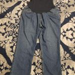 Motherhood I Maternity Denim Capri Cropped Pants L Size undefined Photo 0