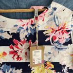 JOULES Seren Dress Whitstable Floral Stripe NWT Sz 6 Blue Photo 1