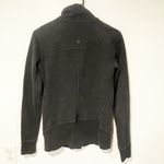 Lululemon  Size‎ 4 Black Full Zip Scuba Hoodie Sweatshirt Photo 3