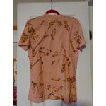 Tultex Sunflower Graphic Peach T-Shirt By M Photo 2