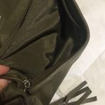 Carla Mancini purse Olive green silver hardware like new Photo 9