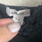 Garage  Black Lace Trim Cami Tank size S Photo 6