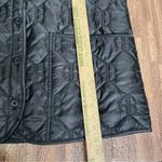 ANINE BING  Andy Black Quilted Monogram Vest Pockets Women’s Size‎ Large Photo 9