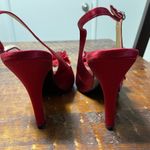 Nordstrom Platinum Red Heels Photo 5