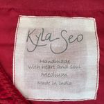KYLA SEO Red Velvet Shirt Size M Photo 4
