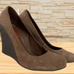 Michael Kors KORS  Wedge Brown Shoes 7.5 M Photo 6