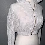 Free People  Movement Size XS Fishnet Mesh Cropped White Photo 1