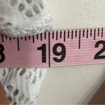 prAna  Luiza Swimsuit Cover-Up Hooded‎ Tunic White Chevron Pocket Size Small Photo 7