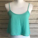 Topshop  Mint Green Crop Top Photo 0