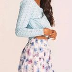 Love Shack Fancy | Ruffle Mini Skirt | Deep Cotton Candy | NEW | S Photo 0