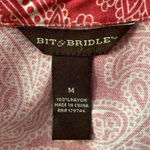 Bit & Bridle  long Sleeve Tunic Shirt Dress Size Medium Photo 5