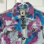 One Teaspoon  Tye Dye Jeans Jacket(Size Small) Photo 6