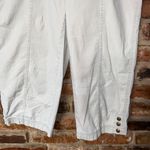 kim rogers  Beige Capri Cropped Pants Women's Size 8 Photo 2