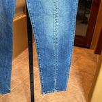 Banana Republic  Premium Denim High Rise Straight Front Slit Jeans Size 28 Long Photo 2