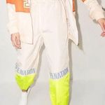 P.E Nation First Position Track Pants in Pearled Ivory NWOT Photo 4