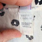 Avon Fashions Vintage 90s Cream Black Abstract Floral Button Up Shirt Plus 15/16 White Photo 3