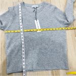 White + Warren 100% cashmere gray sweater NEW Photo 5