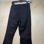 Ymi Black High-Rise Flare Jeans | Size 9/29 | Raw Hem Distressed Denim Photo 8