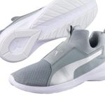 Puma Rebel Mids Women's Sneakers - Gray and Silver Photo 0