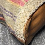 Tory Burch  Striped Canvas Tote Photo 5