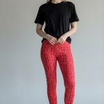LuLaRoe Red Cupid Valentine Leggings SIZE T&C size 12-18 Photo 6