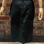EXPRESS  black pencil denim midi skirt / 6 / Excellent condition Photo 9