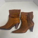 JUST FAB Women’s Sanna Heeled Boots Size 7 Camel NEW WITH DEFECTS Tan Photo 11