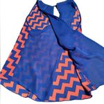 Boutique open back chevron print top Size undefined Photo 1