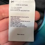 DSG Blue and Pink Leggings with Vibrant Pattern Size XS Photo 3