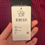 Anthropologie Plum Bell Sleeve Top Photo 2