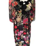 Farm Rio  Anthropologie Laina Floral‎ Boho Maxi Dress Size XS Photo 6