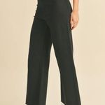 Miou Muse Black Wide Leg Denim Pants Women’s Small Size 4 Photo 0