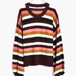 Madewell • Striped Payton Pullover Sweater in Coziest Yarn balloon sleeve Photo 4