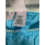 Victoria's Secret  Vintage Y2K 2003 Blue Ribbon Floral Wide Leg Crop Pants Small Photo 1