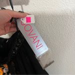 Jovani  45302A two piece floral colorful embroidered black tulle prom dress NEW 2 Photo 9