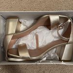 Nordstrom  Gold Heels Photo 1