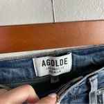 AGOLDE Sophie High-Rise Cropped Skinny Jeans with Chewed Hem Size 24 Photo 8
