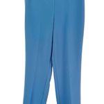Theory  Basic Pull On Light Blue Classic Crepe Size 0 Dress Pants Photo 0