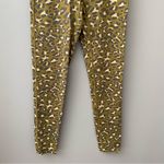 Aerie  Goals Leopard Seamless Ribbed 7/8 Hi-Rise Leggings Green/Black Sz … Photo 2