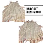 Sonoma OFF WHITE AND FADED RED STRIPED SUN DRESS NWT (2X) Photo 9